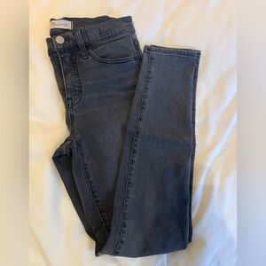 Madewell Roadtripper Supersoft 9” High Rise Skinny Jeans in Ashmont Wash